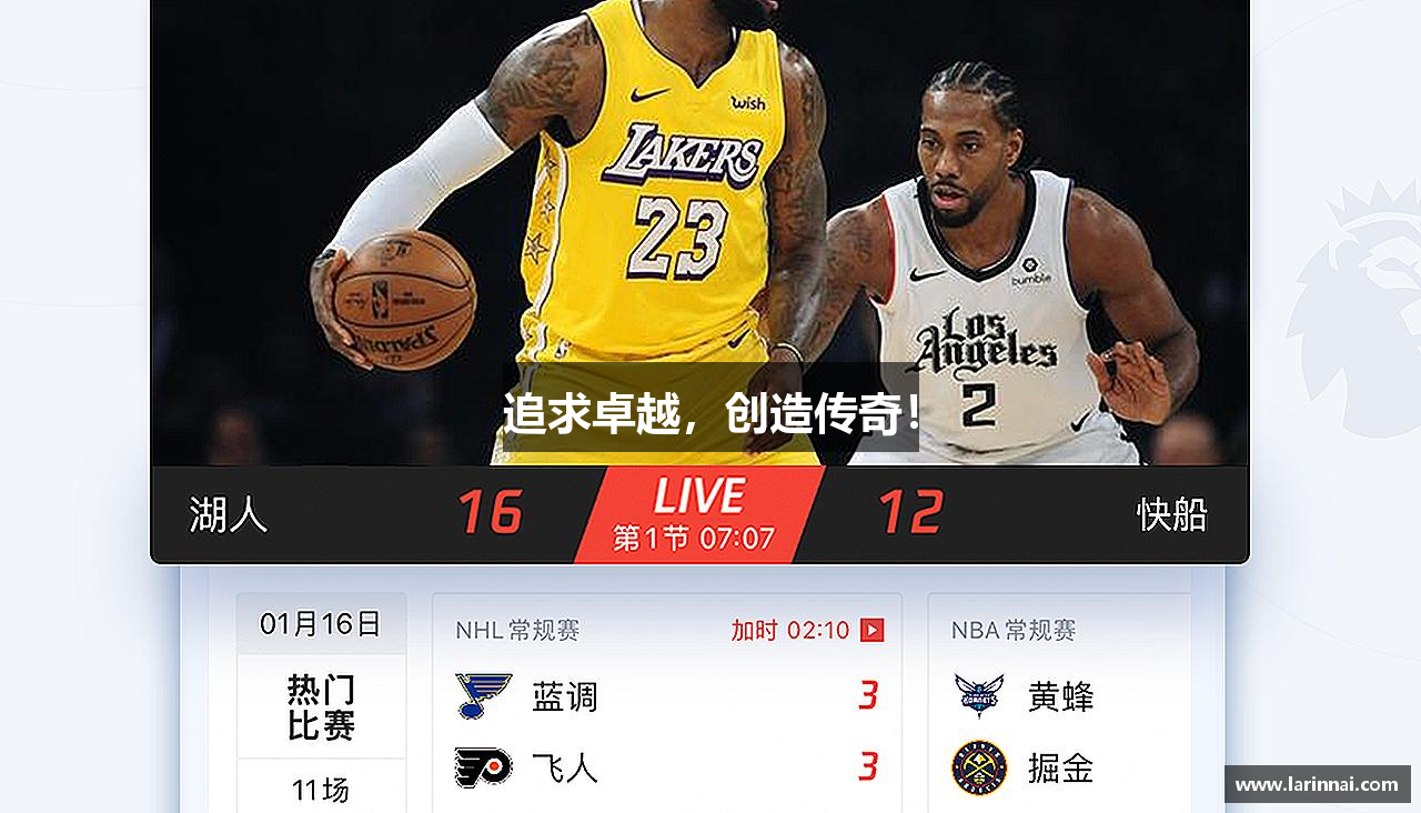 追求卓越，创造传奇！